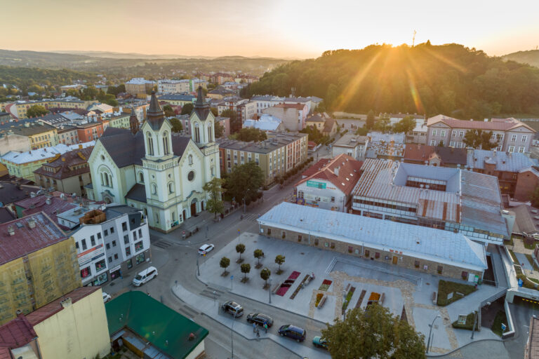 Widok na Sanok