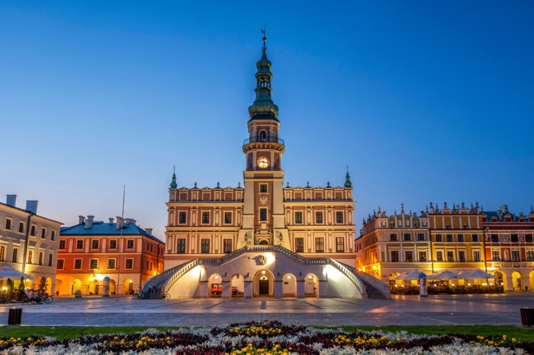 Rynek w Zamościu