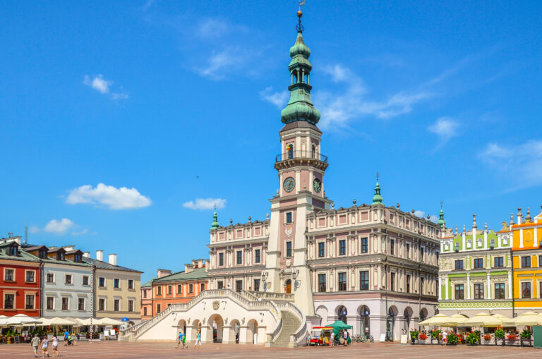 Rynek w Zamościu