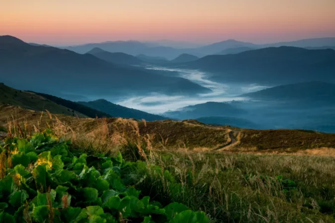 Bieszczady_Adrian_Weimer_z_Caryńskiej_o_wschodzie_5369