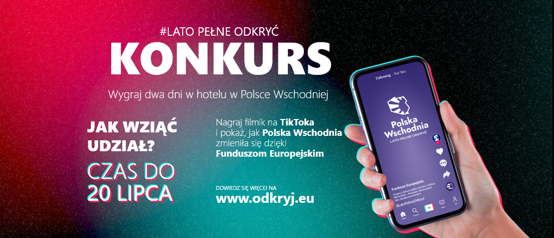 Wygraj voucher do hotelu w Polsce Wschodniej! Konkurs na TikToku